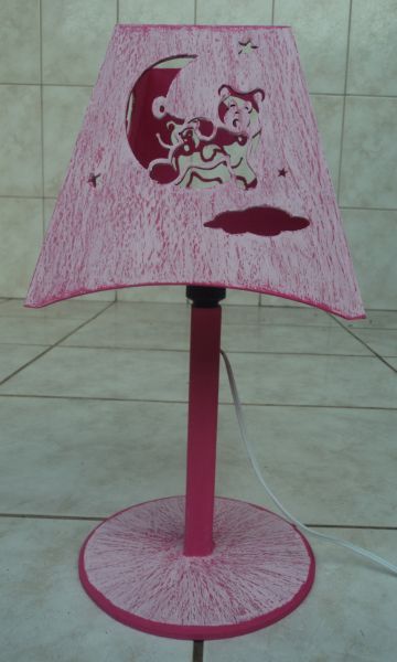 Abajur decorado